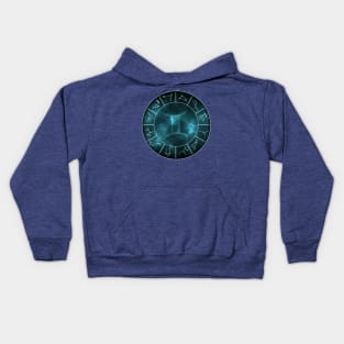 Gemini Zodiac Symbol Kids Hoodie